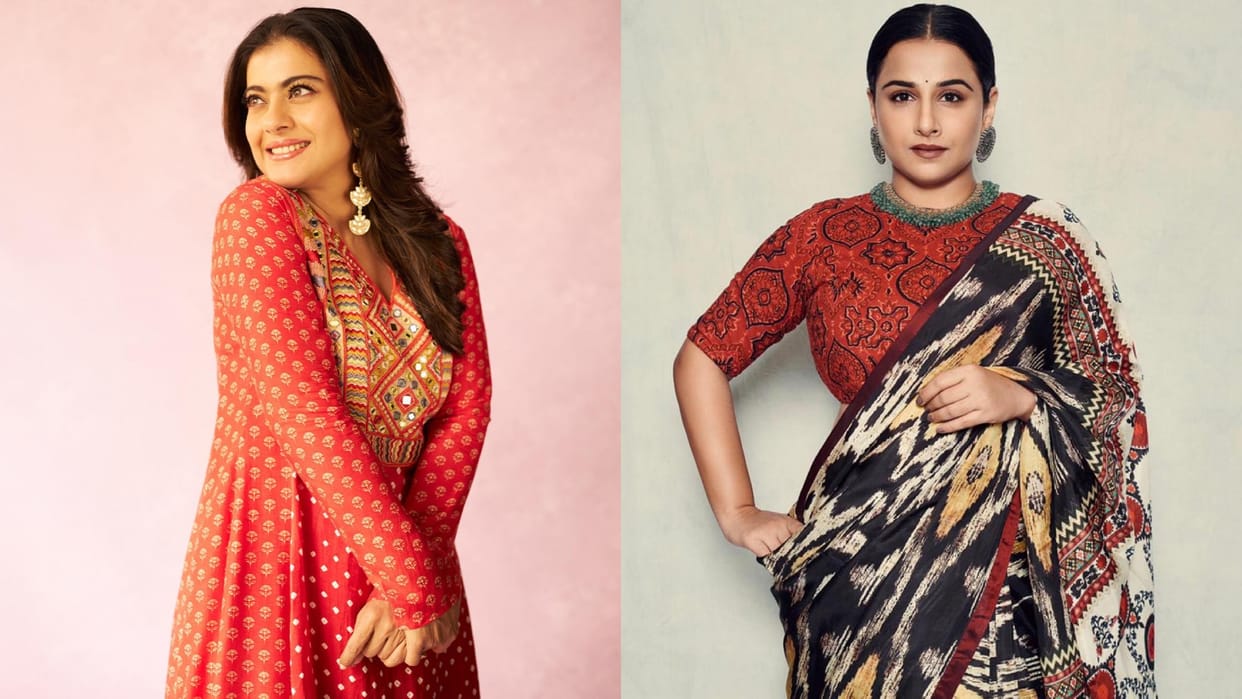 Shardiya Navratri Special Outfit for office latest collection of saree and suit 2024 images