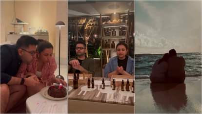 Parineeti shared a fun video of her first Anniversary Day see how she spent the special day with husband Ragha