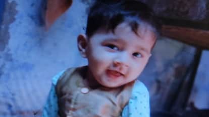 सात माह की बच्ची, जिसका अपहरण हुआ।