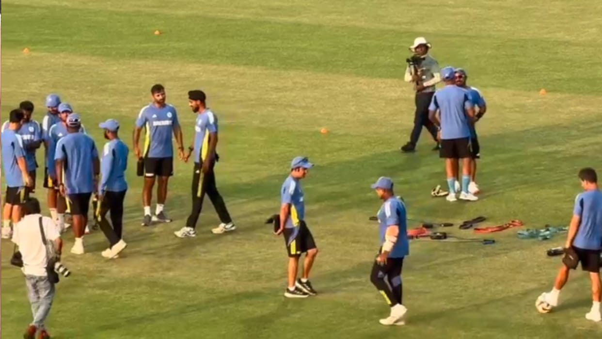 IND-BAN T20: Both teams in Gwalior, players sweated a lot in batting-bowling and catching practice.