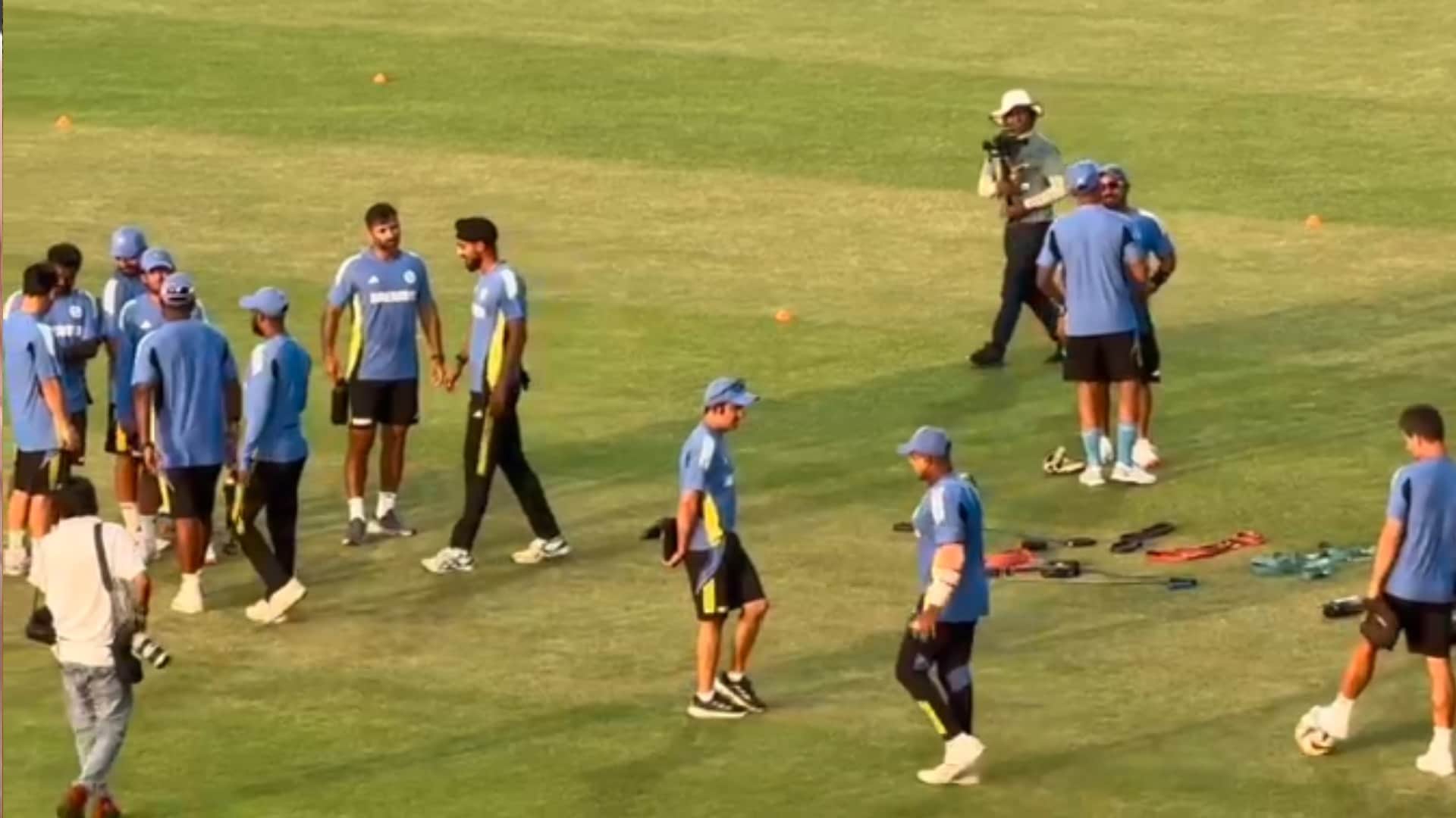IND-BAN T20: Both teams in Gwalior, players sweated a lot in batting-bowling and catching practice.