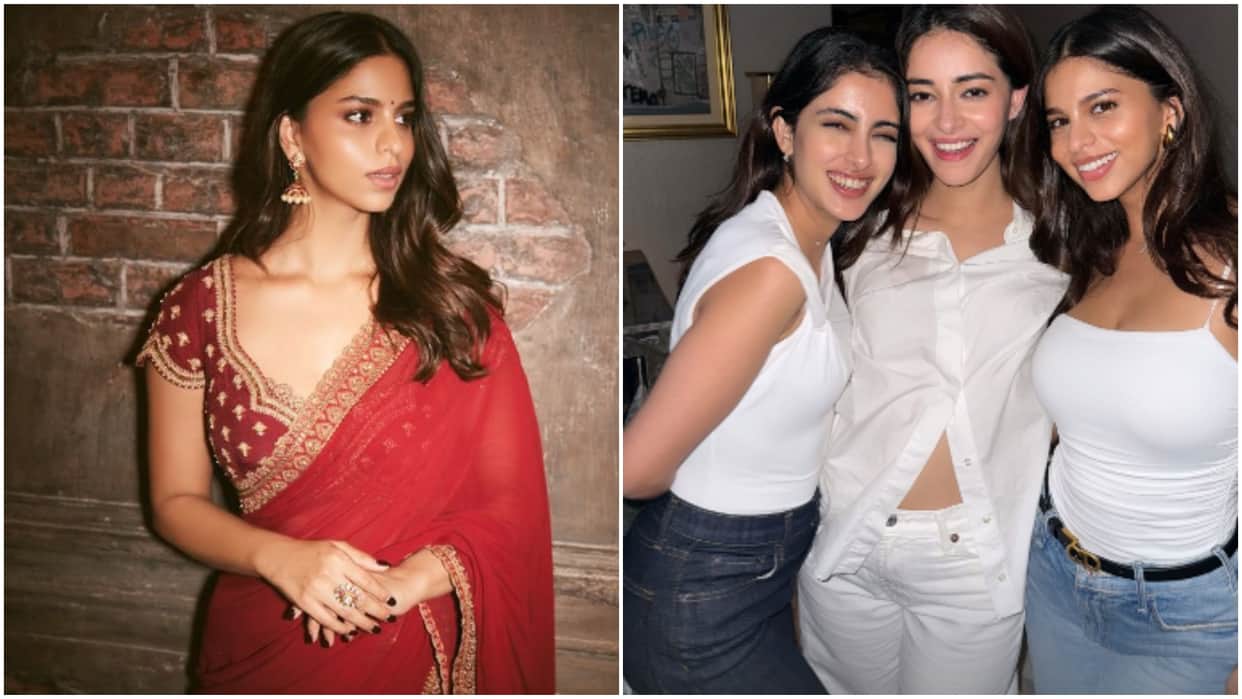 King actress Suhana Khan shared picture with Navya Nanda and CTRL actress Ananya Panday
