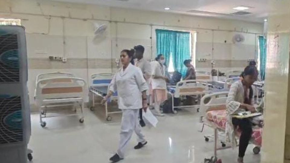 Leech entered the genitals of a four year old girl in Korba