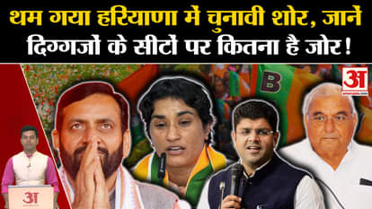 Haryana Assembly Elections: Election noise has stopped in Haryana, know the condition of seats of veterans. Na