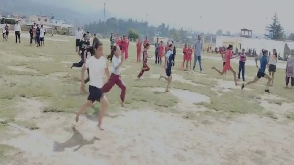Inauguration of district level sports and cultural competition in champawat