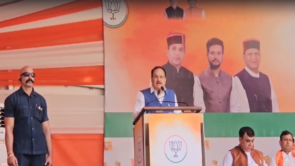 JP Nadda reached his home district for the first time after becoming the Union Health Minister