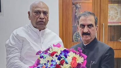 Himachal CM Sukhu met Mallikarjun Kharge and said mosque dispute a conspiracy of the BJP