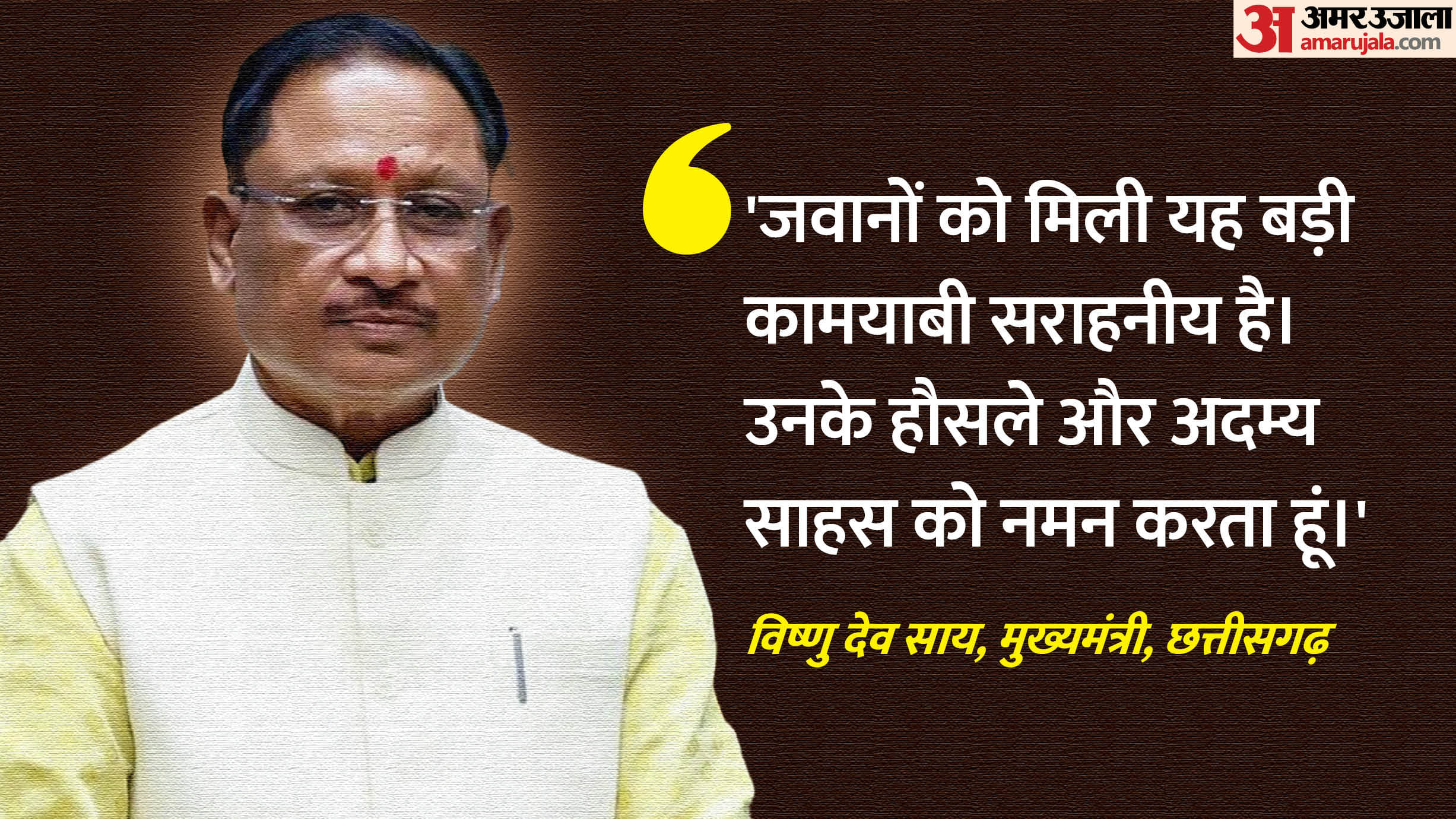 मुख्यमंत्री विष्णुदेव साय