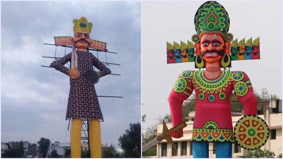indore news dussehra maidan ravan