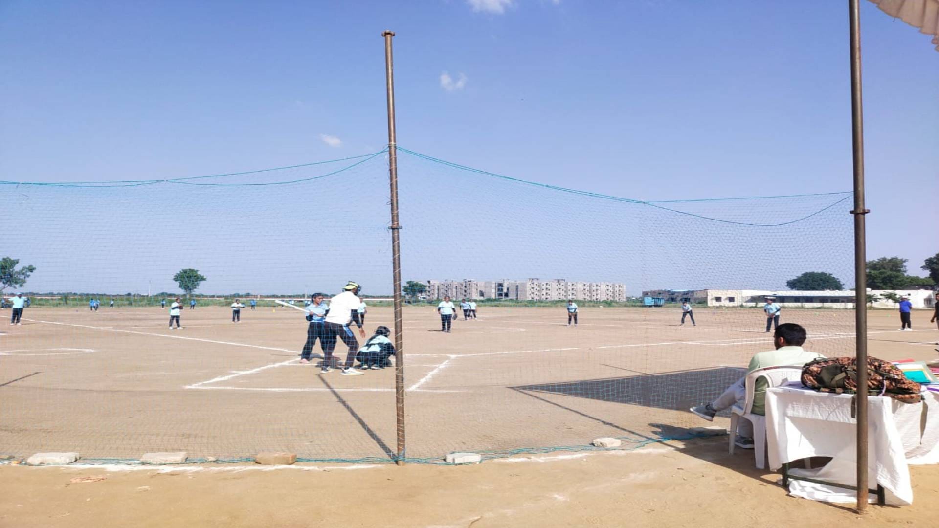 Kekri 68th state level softball competition started MLA inaugurated 1328 players from 84 teams participated