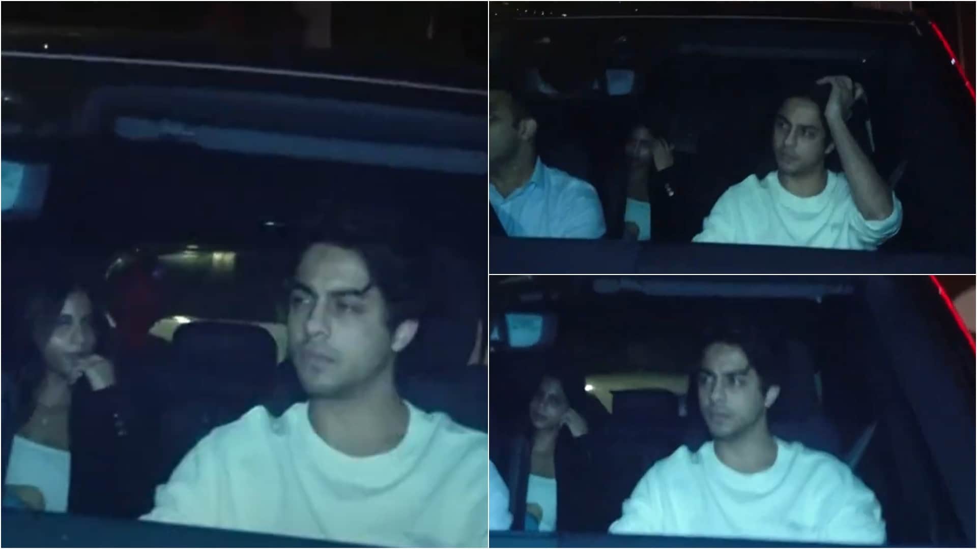 Aryan Khan Suhana Radhika Madan Vedang Raina Khusi Alizeh Many celebs attend Ananya Panday film CTRL Screening