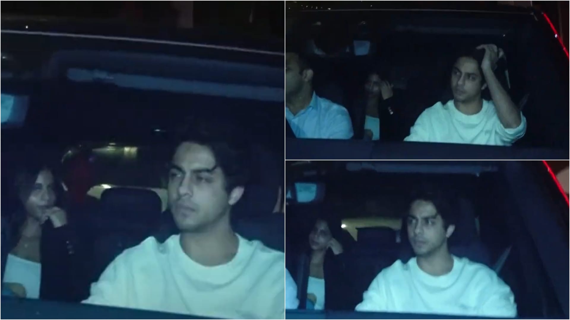 Aryan Khan Suhana Radhika Madan Vedang Raina Khusi Alizeh Many celebs attend Ananya Panday film CTRL Screening