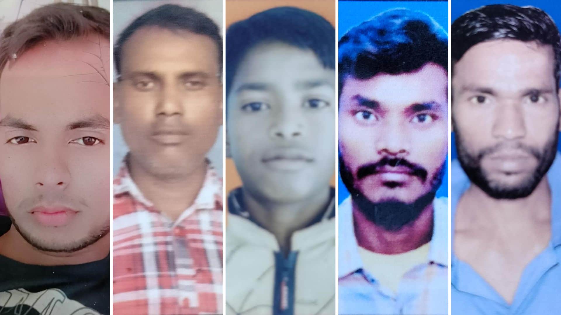 Mirzapur Road accident Truck collides with tractor Real brothers dide Father shadow left them in womb