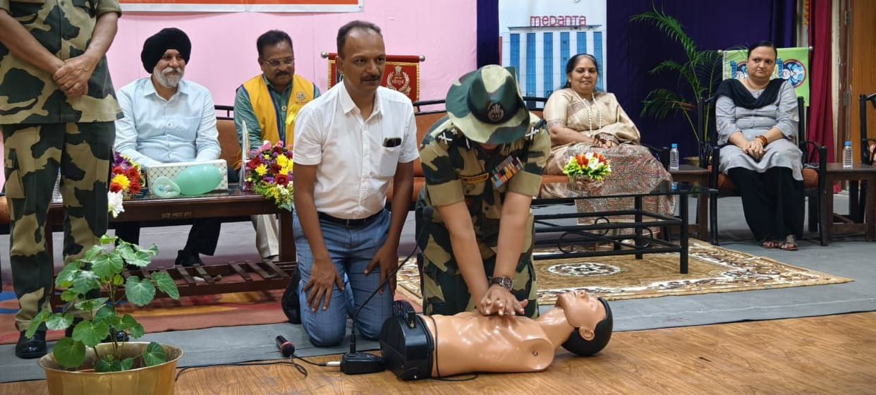 indore news cpr cardiopulmonary resuscitation training heart attack issue