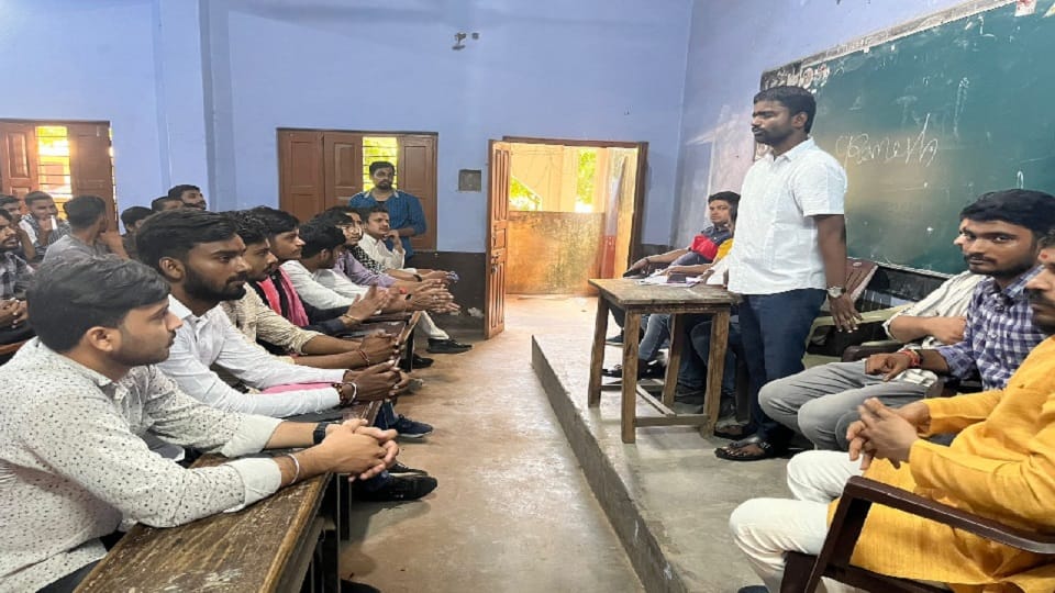 Student leaders are becoming vocal about the restoration of student union, meeting held at Harichandra Degree