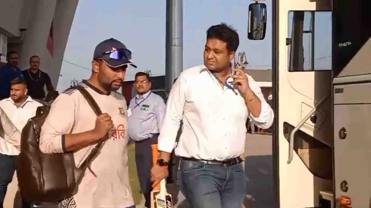 Gwalior T-20 Match: Bangladeshi players offered Friday prayers in the hotel itself
