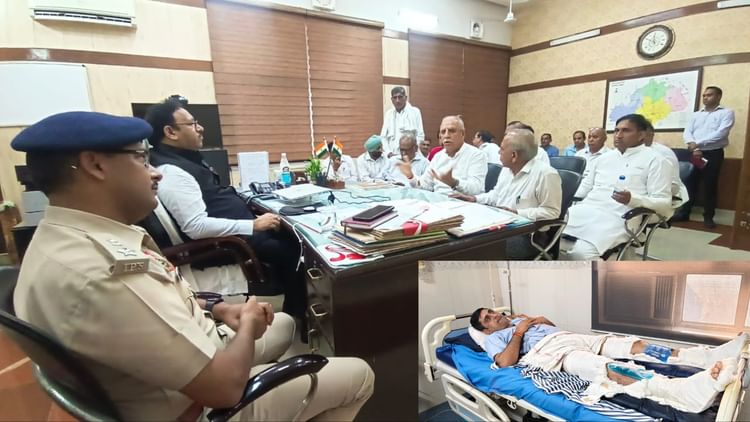 Haryana: कांग्रेस कार्यकर्ता पर हमला, कांग्रेस प्रत्याशी अशोक अरोड़ा कार्रवाई के लिए डीसी व एसपी से मिले