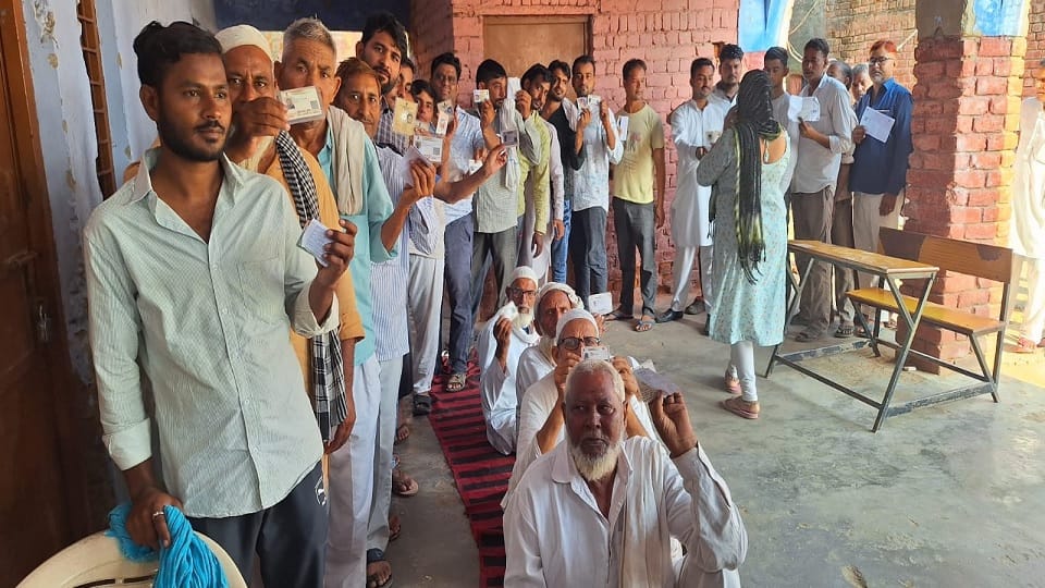 Haryana Election Photos Passion for voting was seen among the elderly and the youth