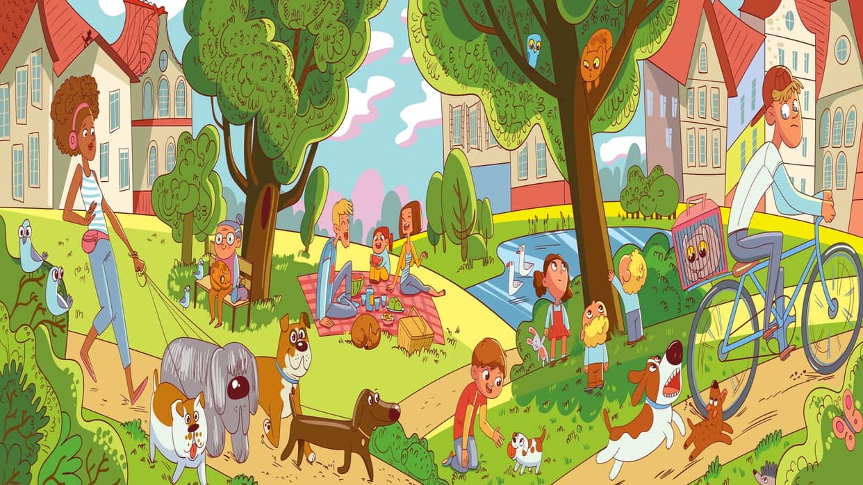 Optical Illusion: Find The Hidden Lion In The Park Within 12 Seconds Brain Test