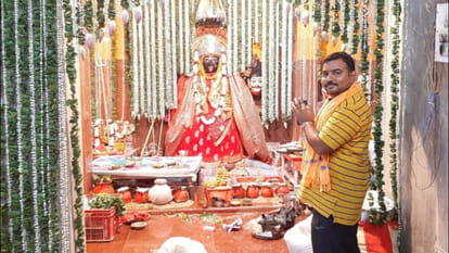 In Gorakhpur, golghar kali mandir special history powerful statue came out of earth
