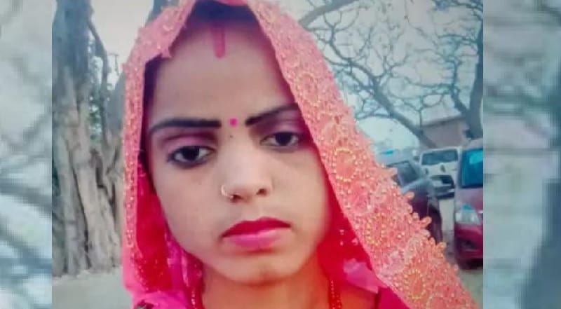 Hardoi Accident, Pregnant woman fell into a pothole after being hit by a dumper, wheel came out of her neck