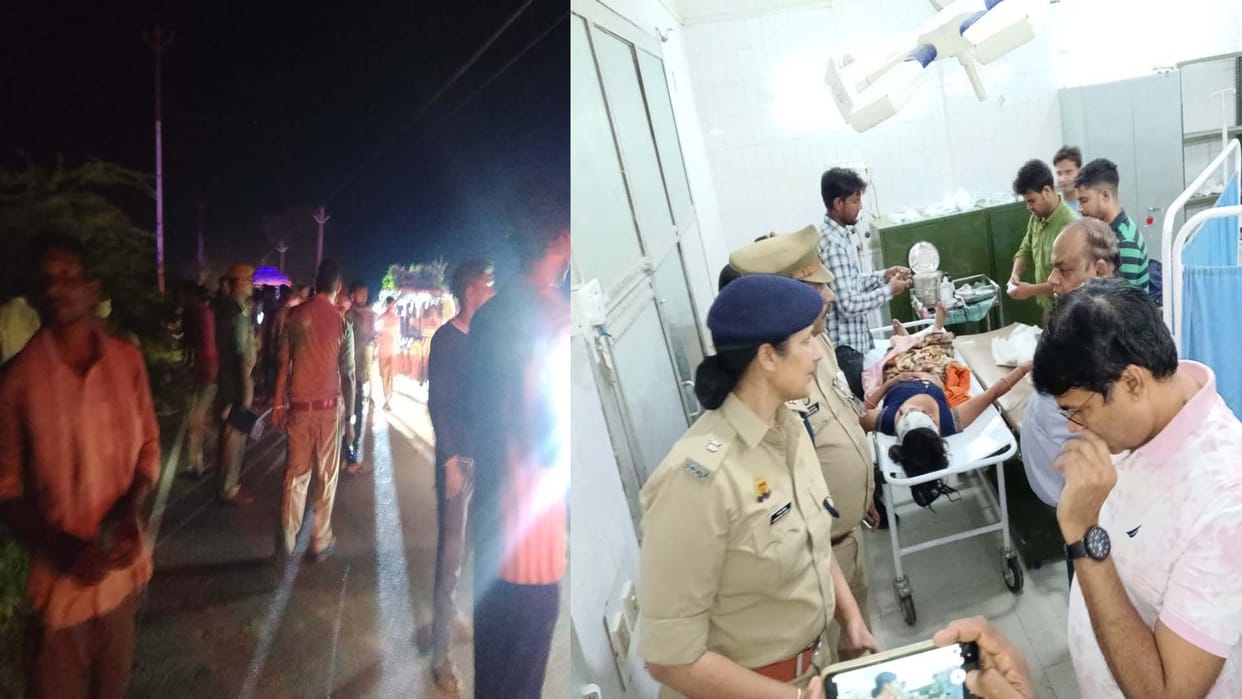 Mahoba Accident: Tractor trolley full of workers overturned, one woman died, 20 injured