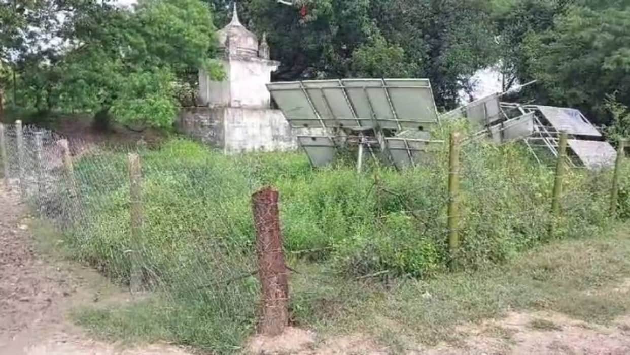 Panna Due to negligence of responsible people bullies occupied land of government school