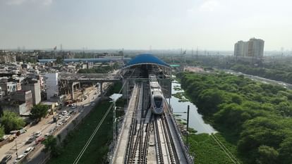 Namo Bharat train reached Delhi trial run started between Sahibabad and New Ashok Nagar