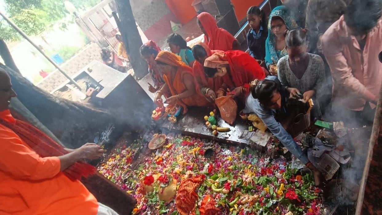 Navratri 2024: After marriage of Ram-Sita, palanquin of Mata Janaki stopped at Patjirwa West Champaran