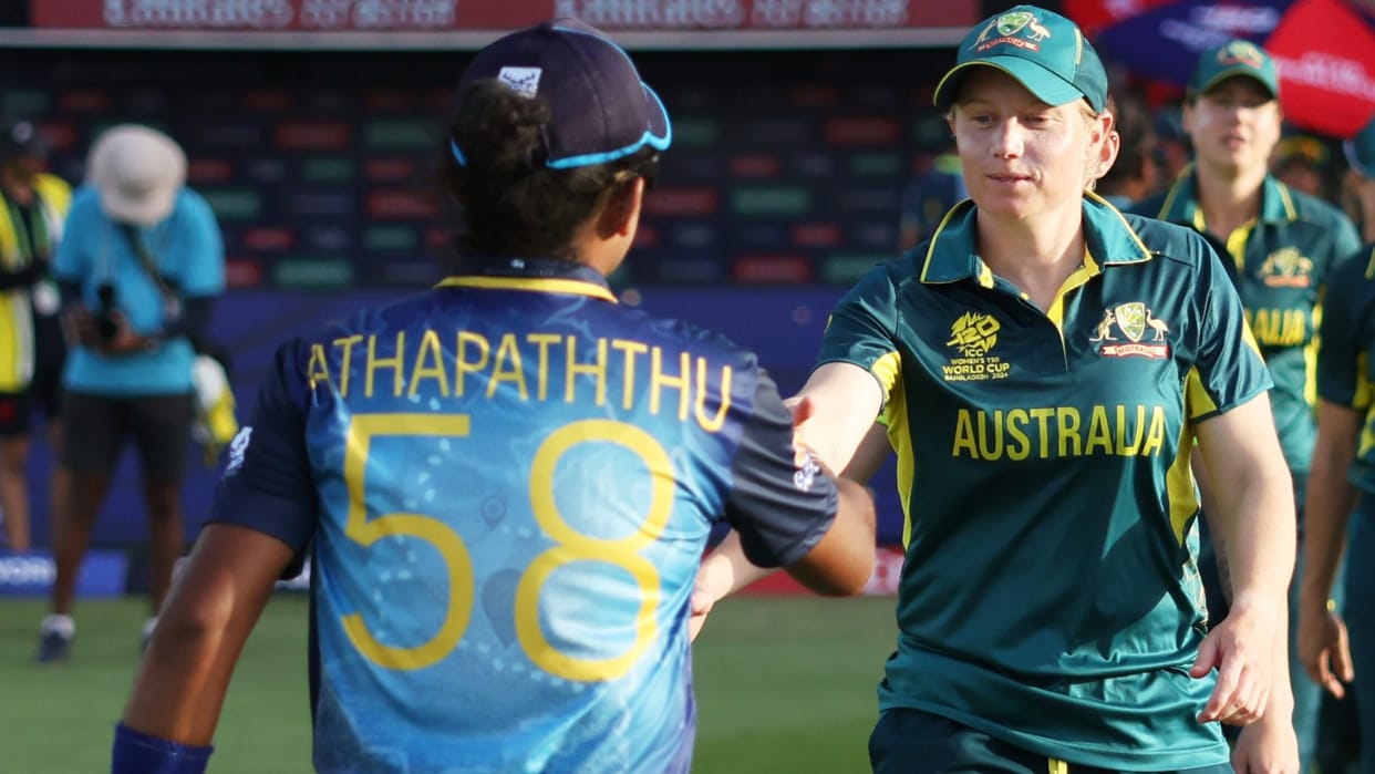 AUS W vs SL W T20 World Cup 2024 Highlights Australia Women vs Sri Lanka Women Today Match Result Scorecard