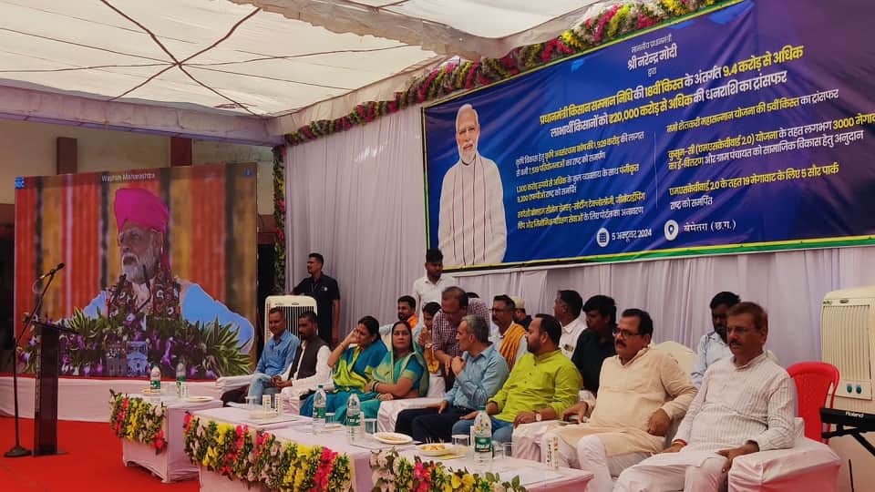 पीएम ने जारी की किसान निधि की किस्त