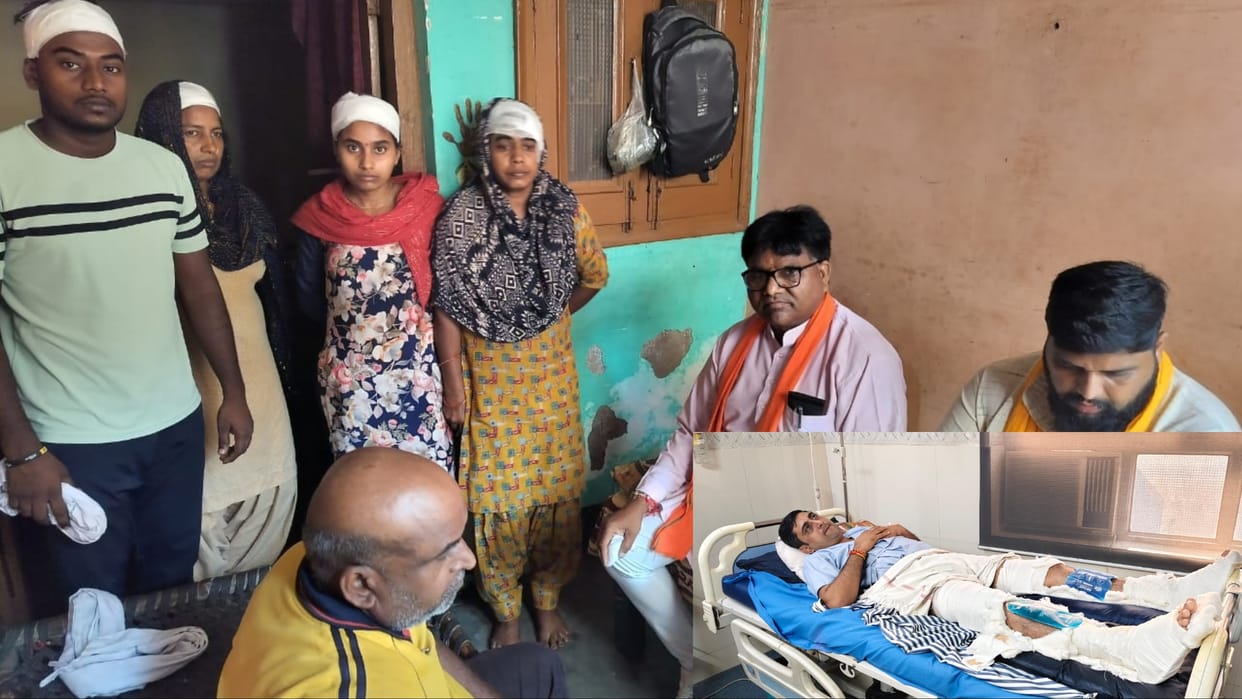 Haryana: First hit the cow, when it protested then attacked the family