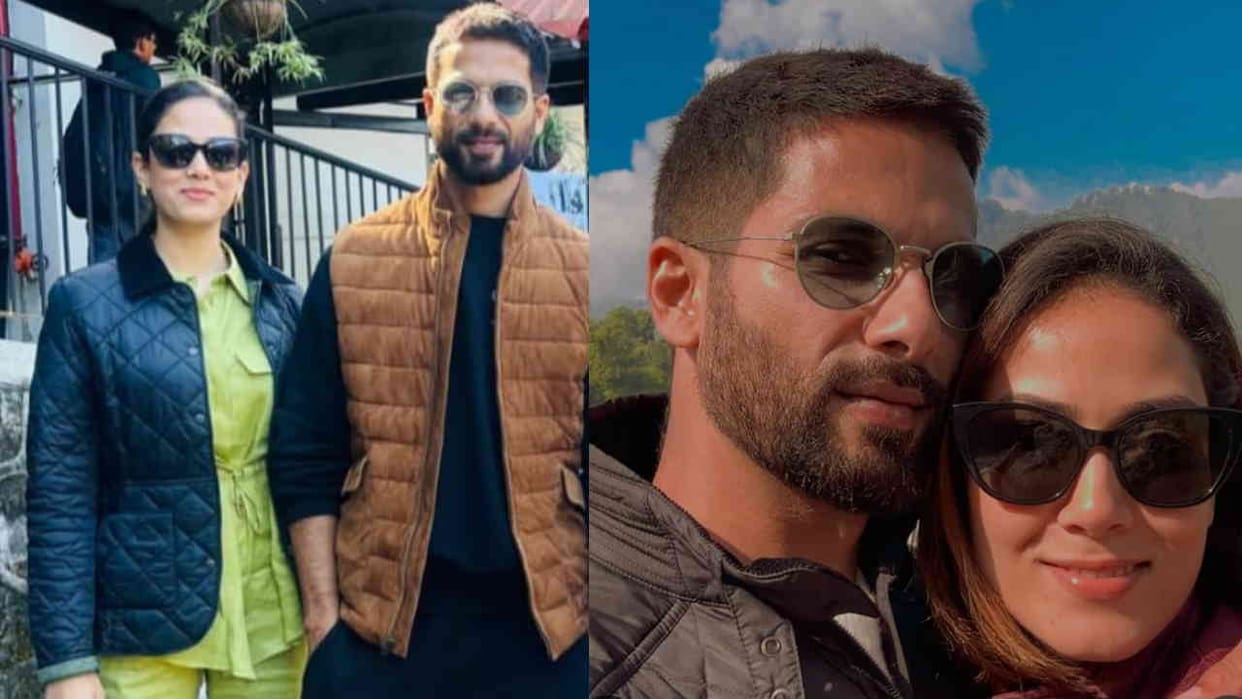Bollywood actor Shahid Kapoor reached Mussoorie with his wife Uttarakhand News in hindi