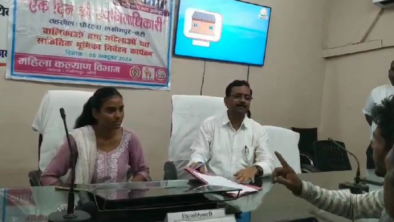 IAS Durga Shakti Nagpal handed over the charge of DM to an eighth class girl