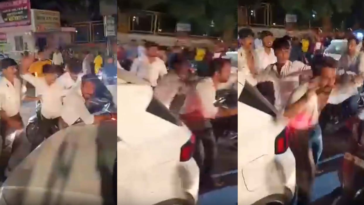 Hindu organisations beat up youth who entered a Dandiya programme by changing his name