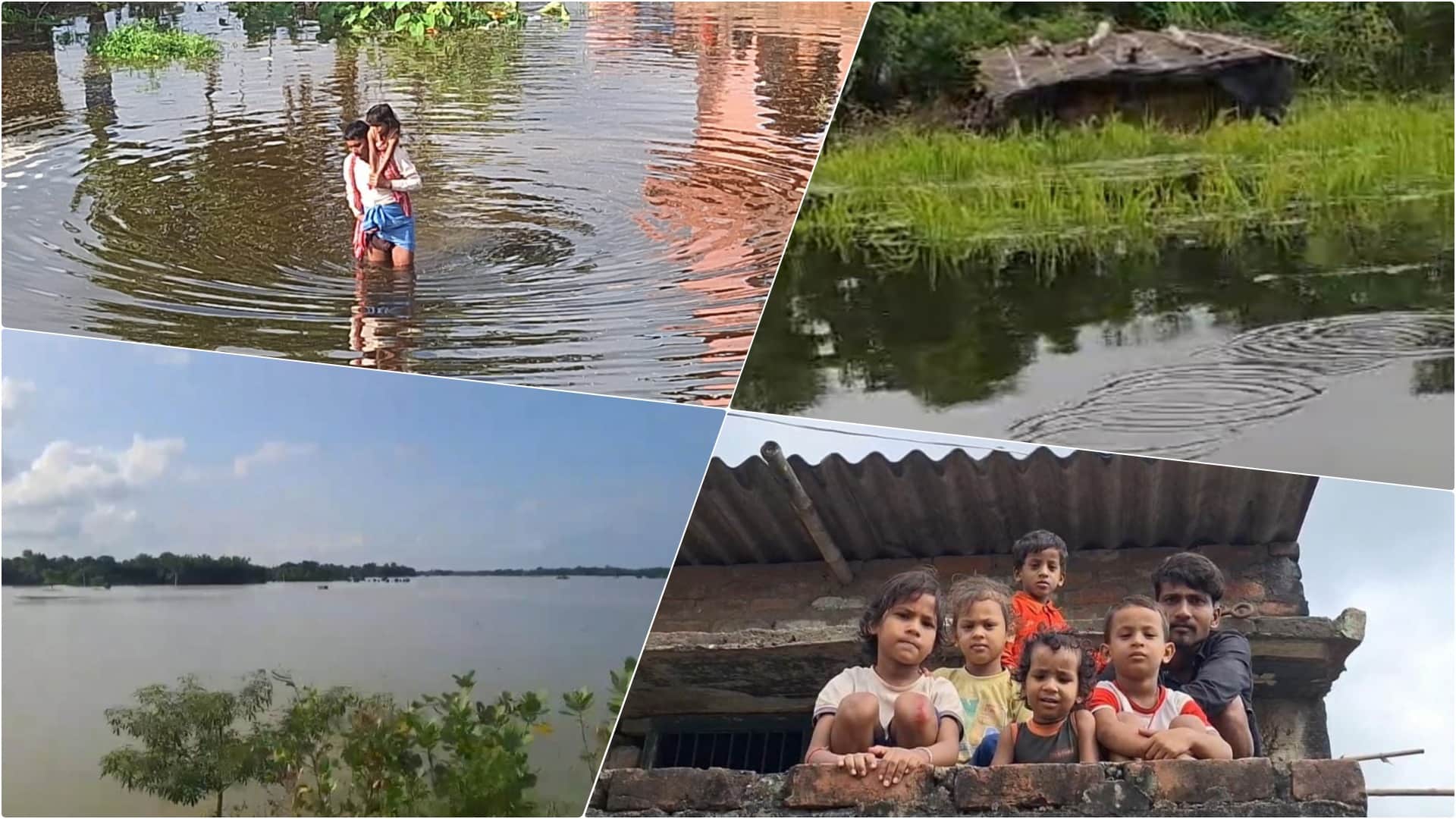 Bihar Flood: After Bagmati, Lakhandei river wreaks havoc, problems of flood victims increased in Muzaffarpur