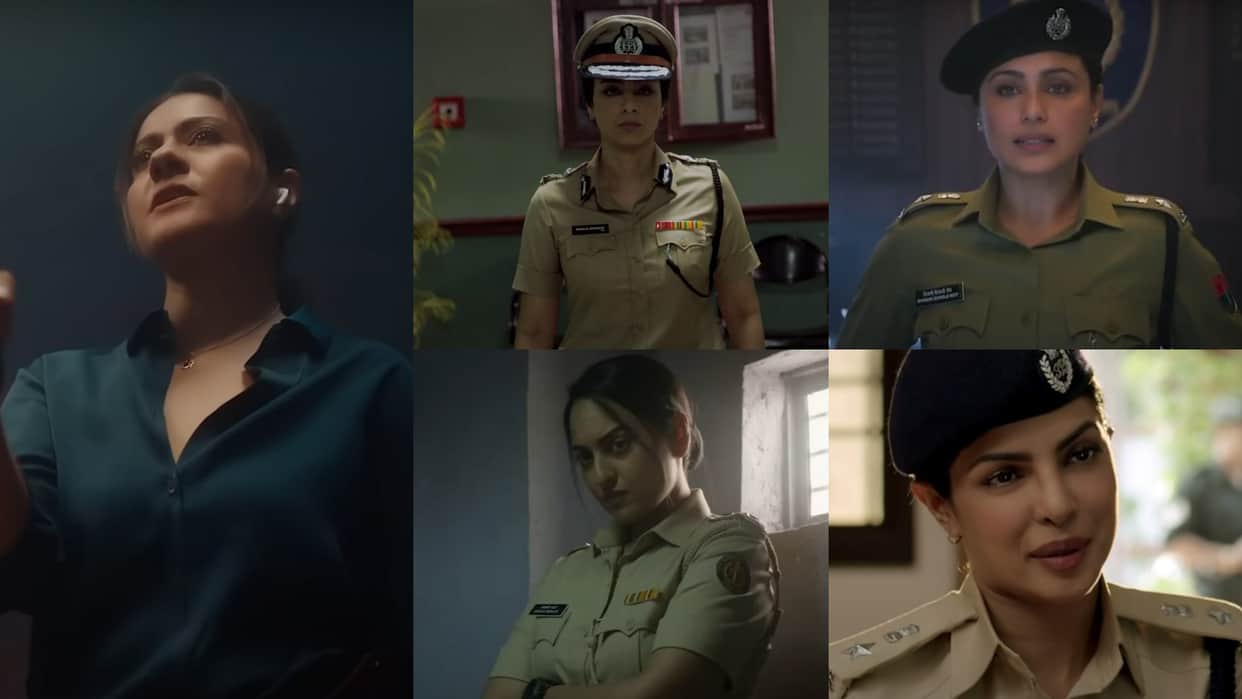 Actresses Who Played Police Officer Roles Rani Mukerji Tabu Priyanka Chopra Kajol