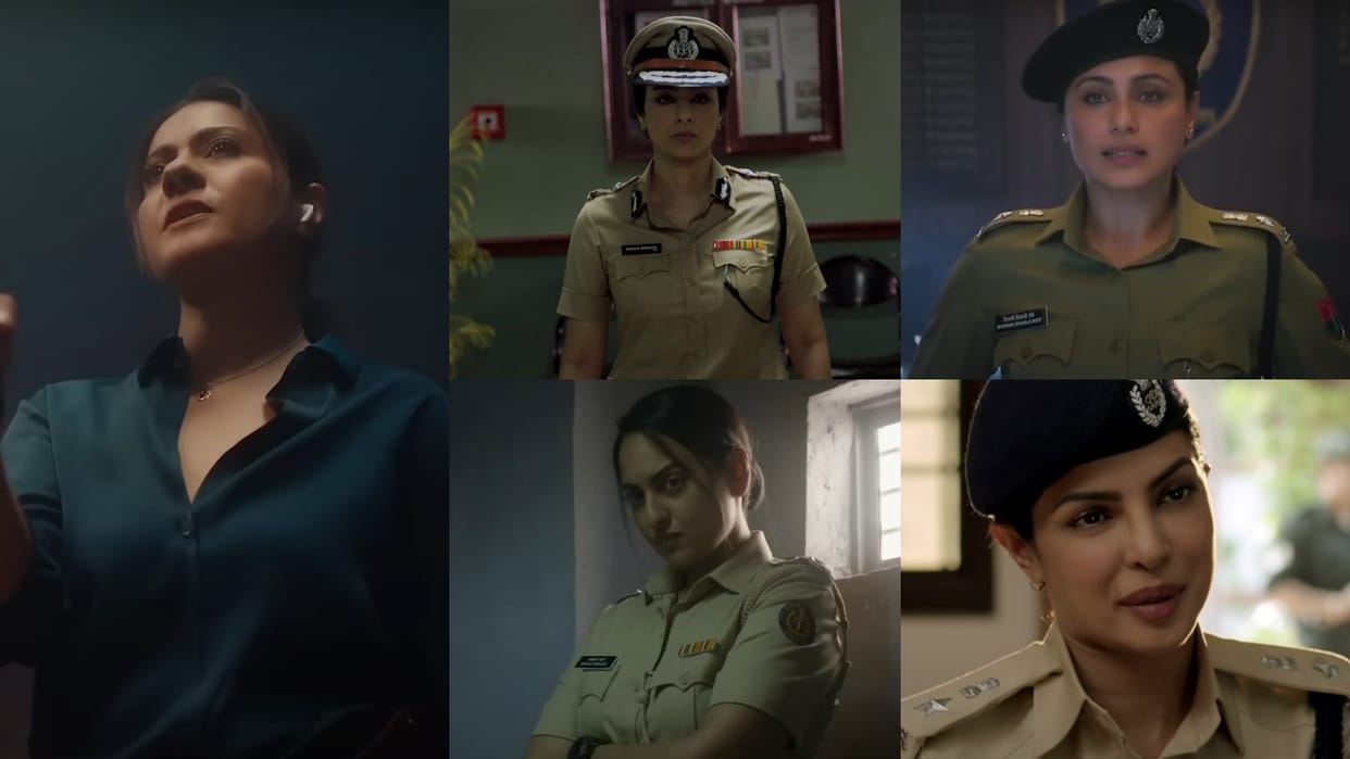Actresses Who Played Police Officer Roles Rani Mukerji Tabu Priyanka Chopra Kajol