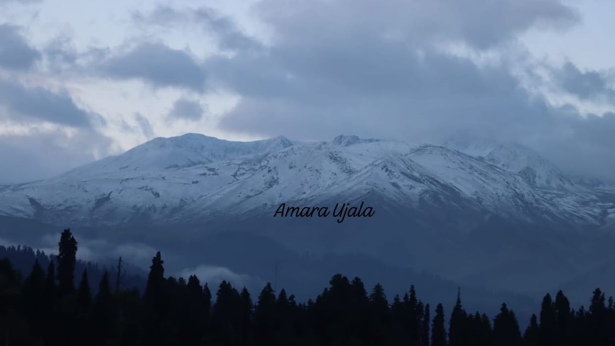 Jammu & Kashmir: Gulmarg becomes attractive due to snowfall, winter has started, good news for tourists