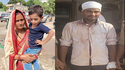 In Gorakhpur I tried to lie on my feet but the doctor and staff did not budge... they kept beating my husband.