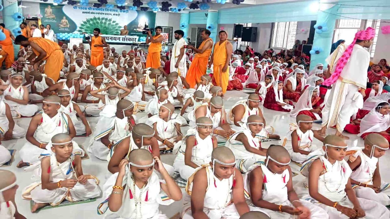 Kekri News: Jainism Upanayan Sanskar Camp organized in Kekri