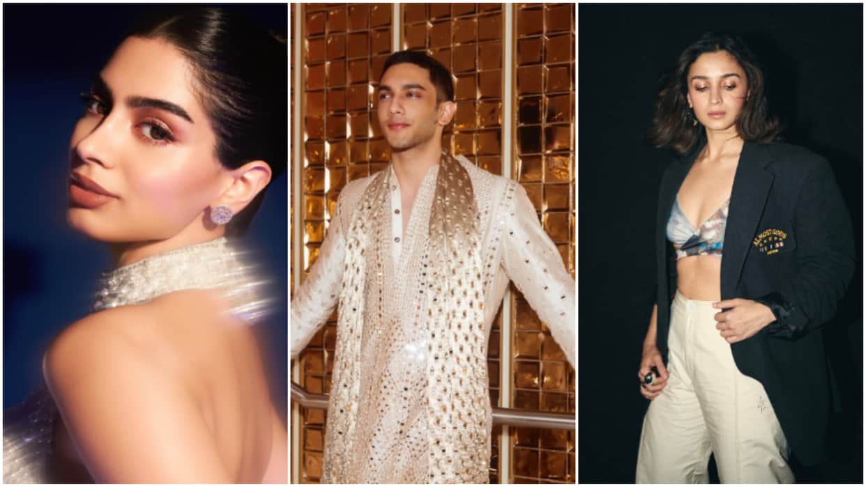 Khushi Kapoor gave a huge shoutout to her rumoured boyfriend Vedang Raina song from Alia Bhatt starrer Jigra