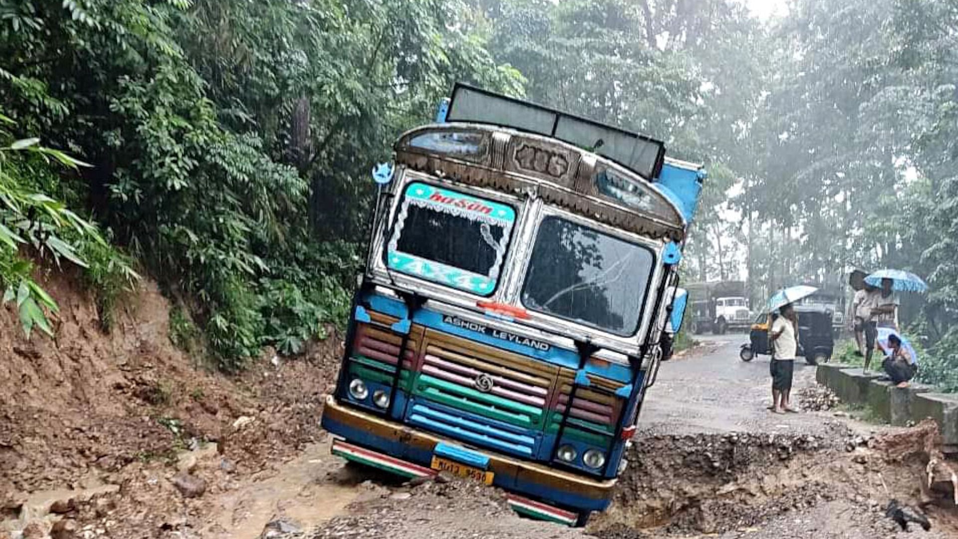 10 dead, including seven from a family in flash floods caused by heavy rain in Meghalaya