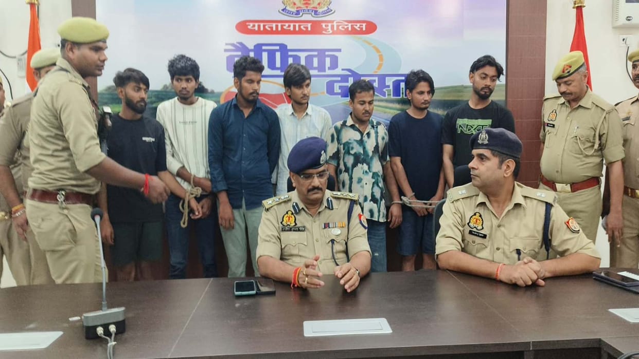 Kanpur: BBA, BPharma students doing cyber fraud, seven members of interstate gang arrested