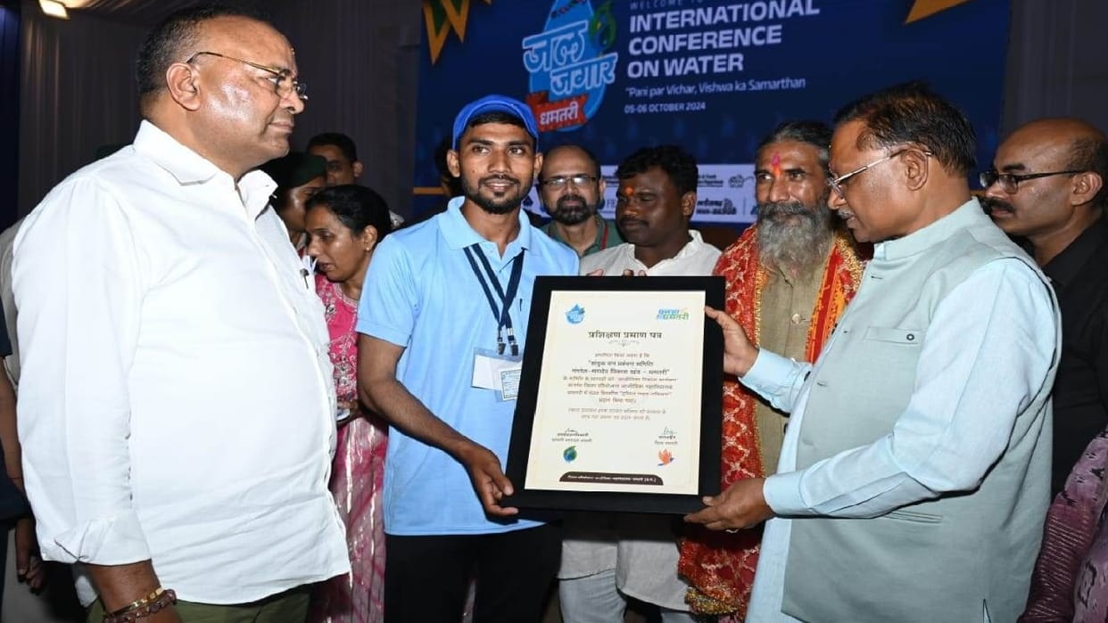 CM Sai said Jal Jagar exemplary initiative for water conservation