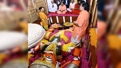 CM Yogi In Prayagraj: CM Yogi held a meeting with Akhara Parishad, saints raised the issue of convenience and