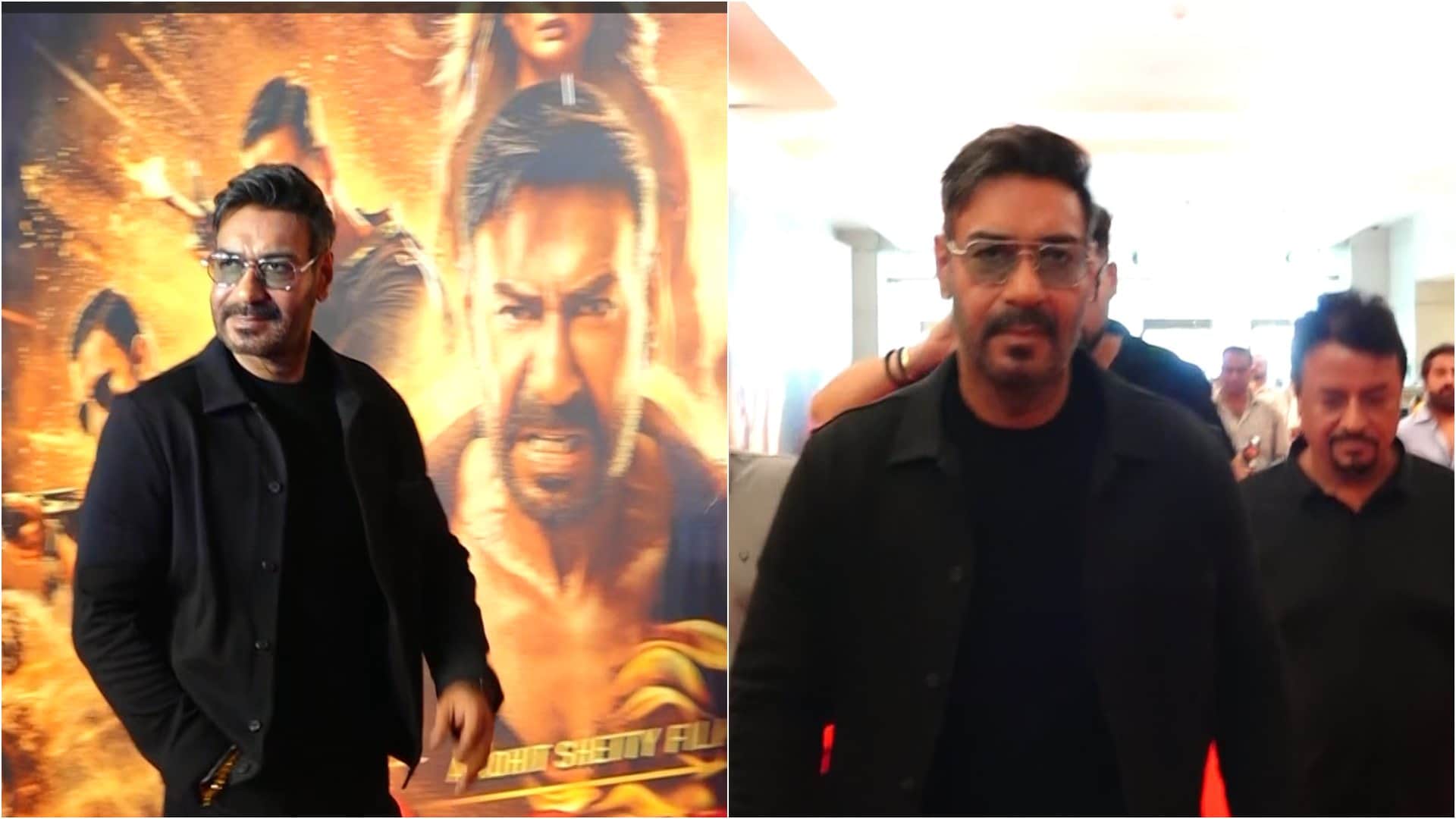 Singham Again Trailer: ranveer singh ajay devg tiger shroff and rohit shettyy reached at trailer launch