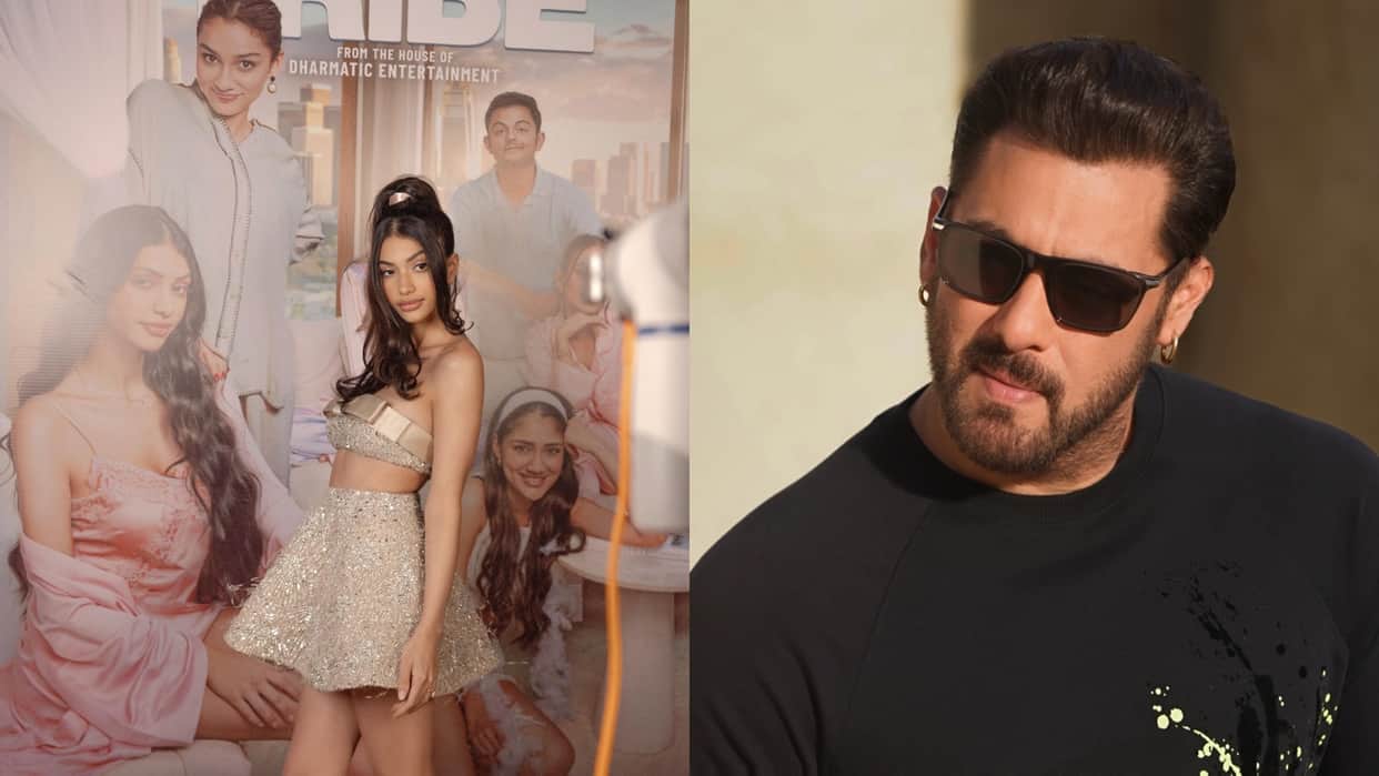 Salman Khan shared post of ananya panday sister alana panday and praises her for the tribe show
