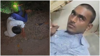 Police caught two accused in an encounter in the case of molestation of girl students in Deoria
