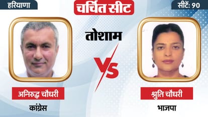 Haryana Elections Result 2024 VIP Seat update Nayab Singh Saini Savitri Jindal Vinesh Phogat